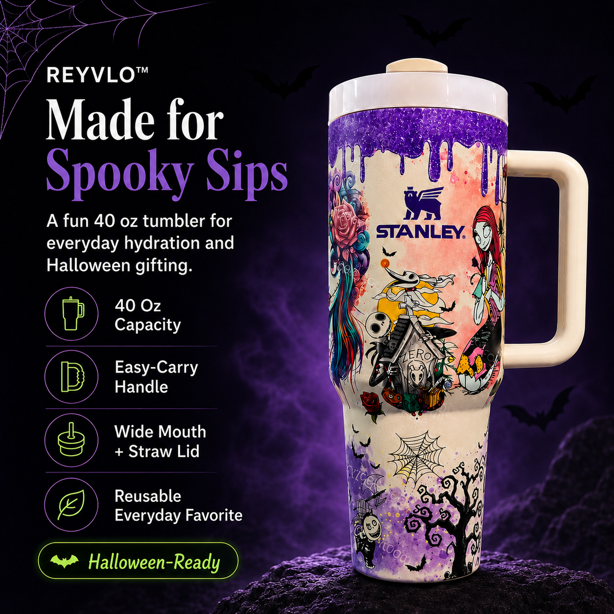 MidnightGlow™ 40oz Insulated Tumbler