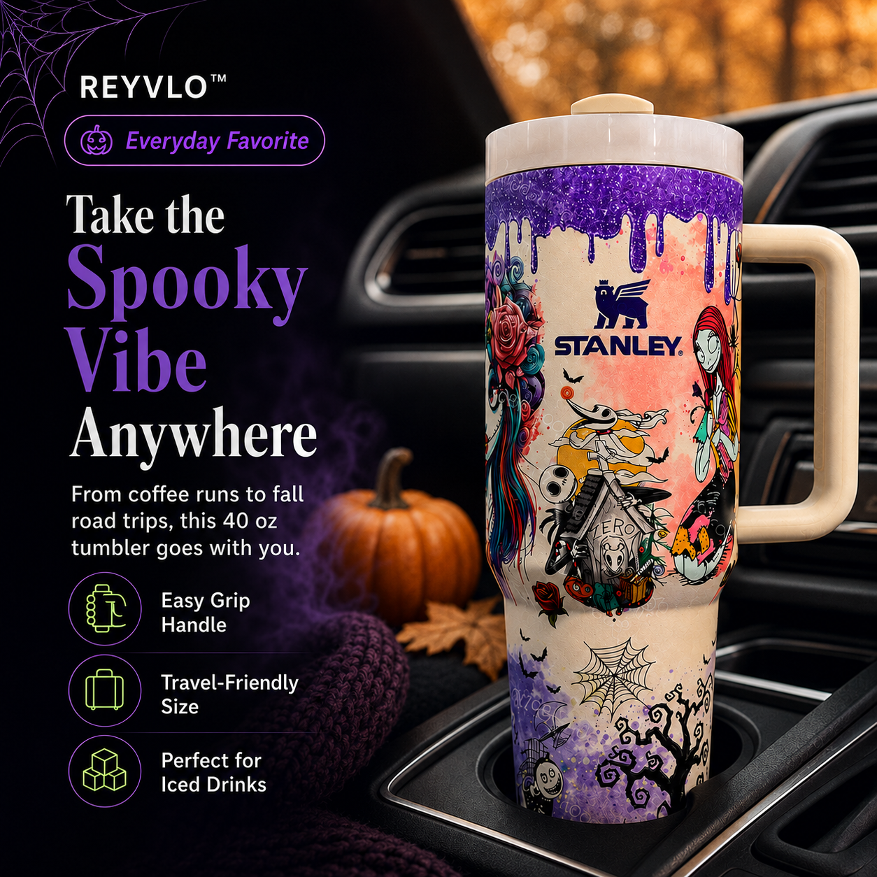 MidnightGlow™ 40oz Insulated Tumbler